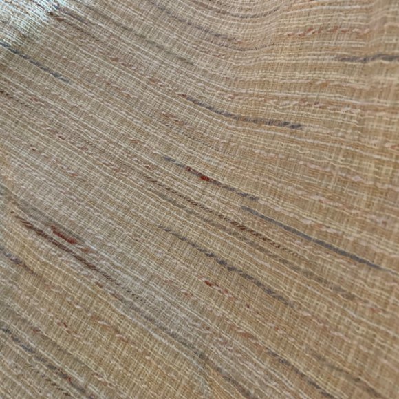 CURTAINS - 80x17.5 JC Penney Home Top Blouson Valance JewelTex Eggshell khaki - Picture 10 of 10